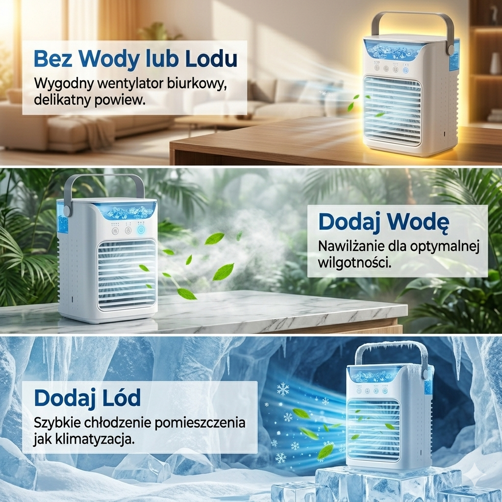 AquaFreeze – Wentylator chłodzący na wodę