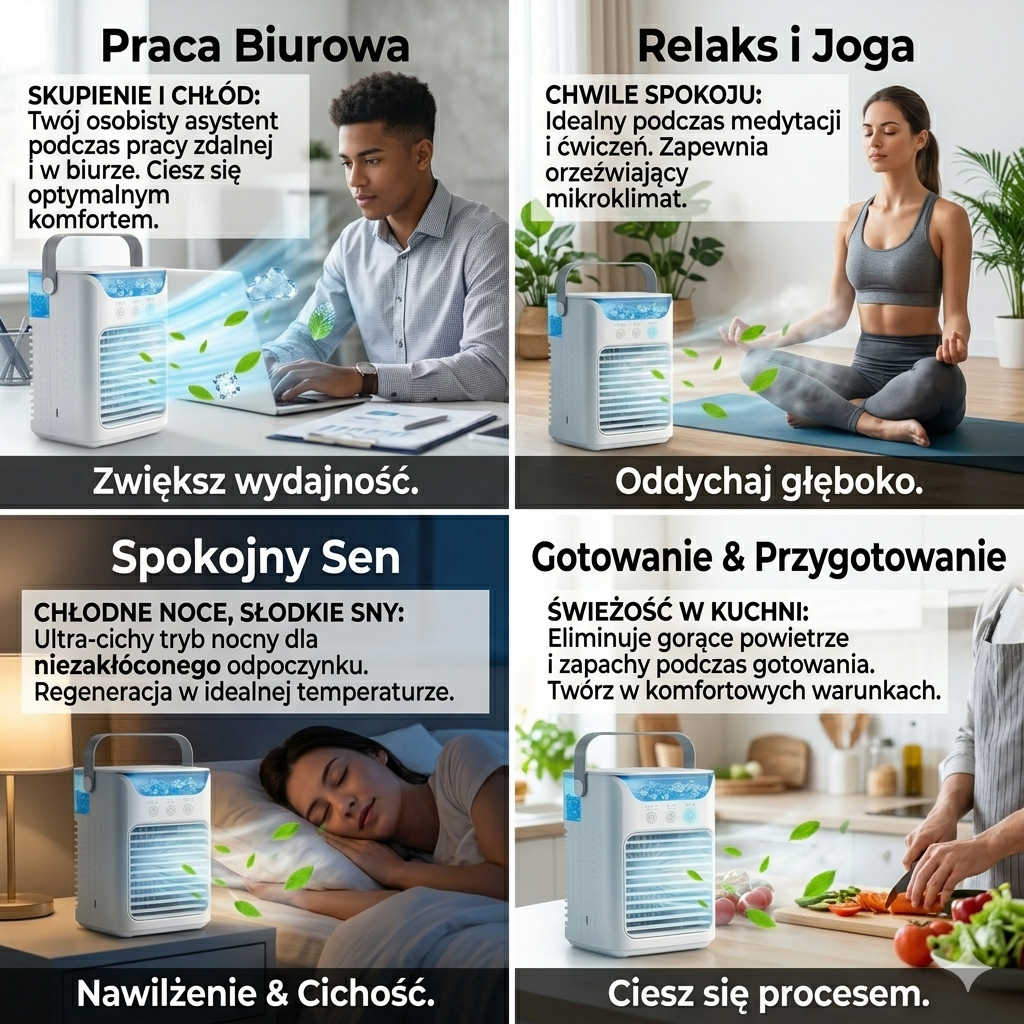 AquaFreeze – Wentylator chłodzący na wodę
