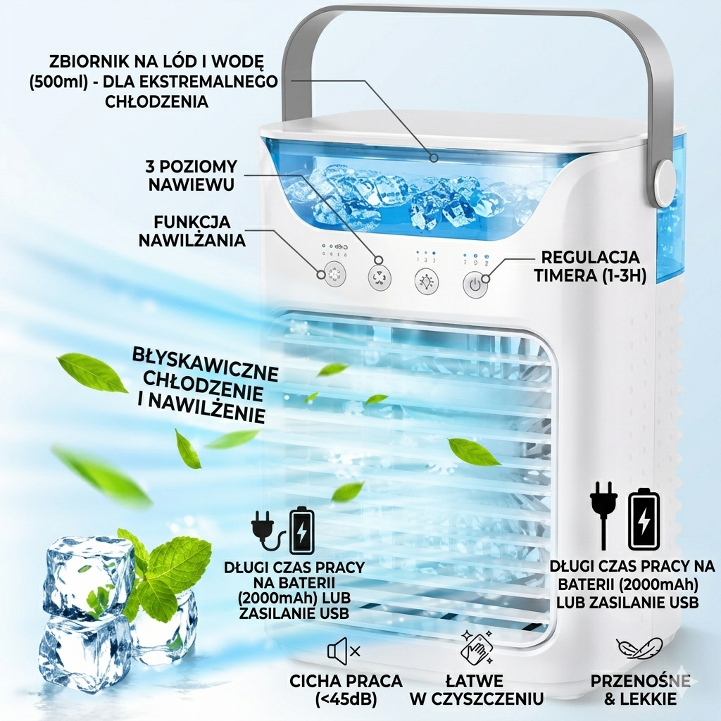 AquaFreeze – Wentylator chłodzący na wodę
